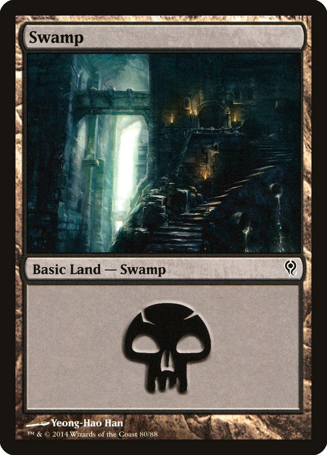 Swamp (80) [Duel Decks: Jace vs. Vraska] | Game Master's Emporium (The New GME)
