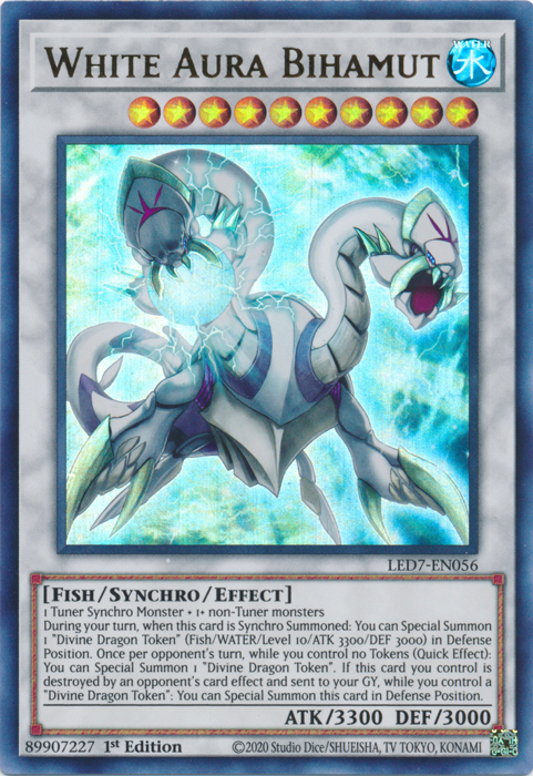 White Aura Bihamut [LED7-EN056] Ultra Rare | Game Master's Emporium (The New GME)