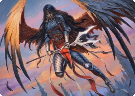 Liesa, Forgotten Archangel Art Card [Innistrad: Midnight Hunt Art Series] | Game Master's Emporium (The New GME)