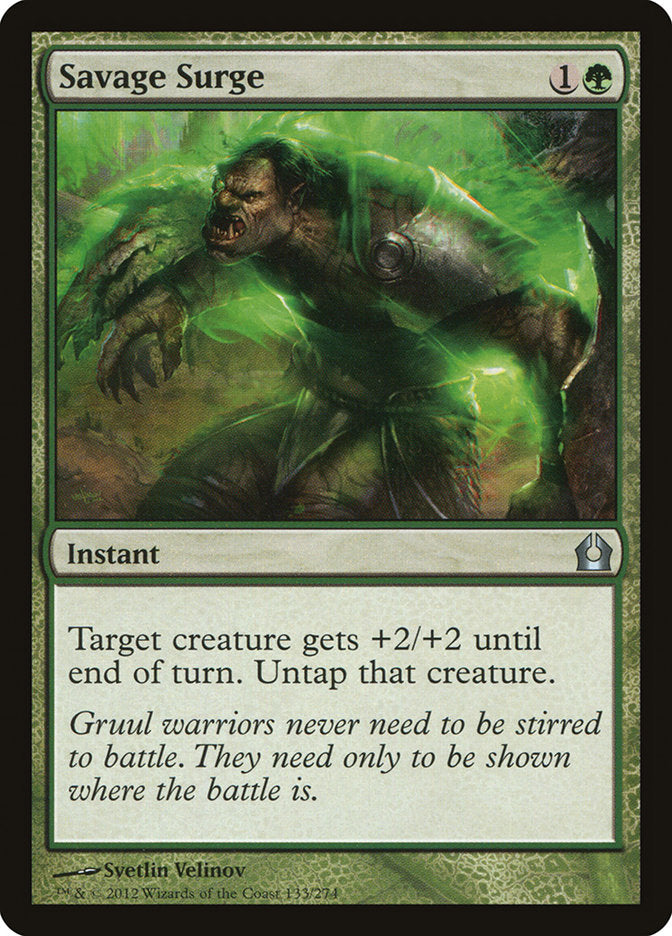 Savage Surge [Return to Ravnica] | Game Master's Emporium (The New GME)