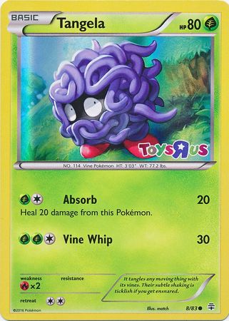 Tangela (8/83) (Toys R Us Promo) [XY: Generations] | Game Master's Emporium (The New GME)
