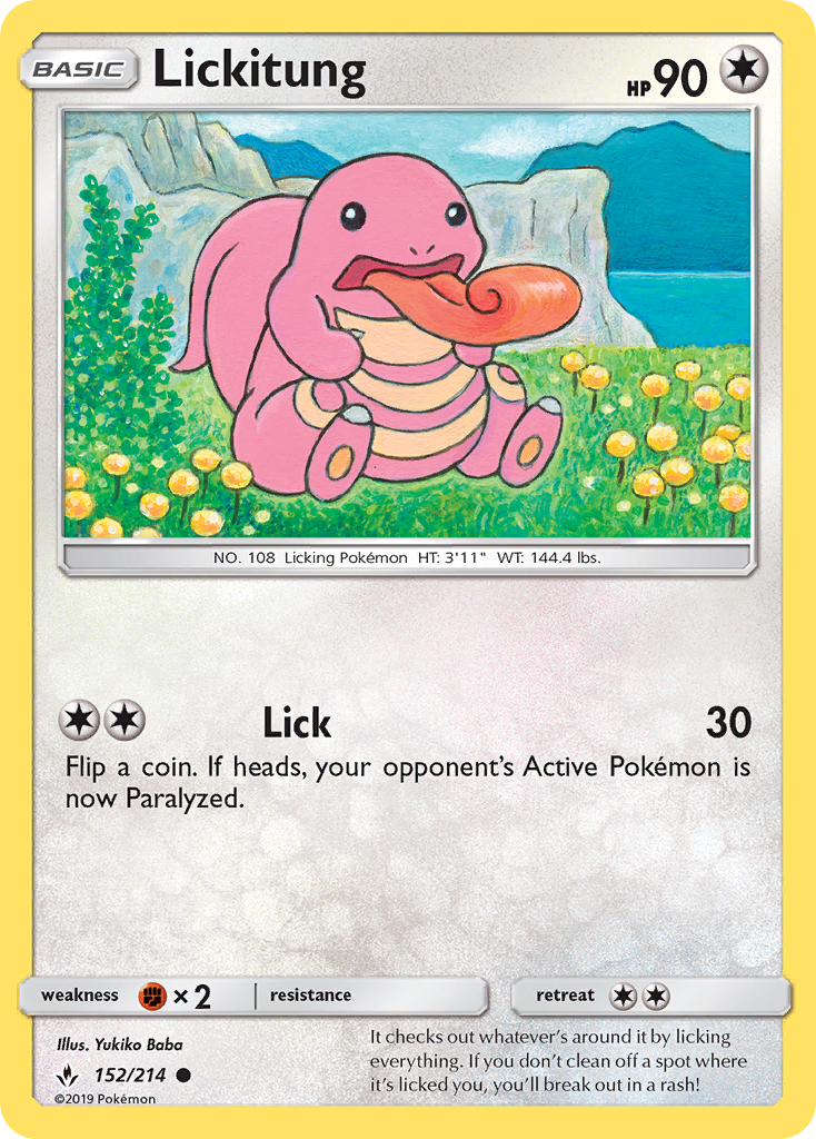 Lickitung (152/214) [Sun & Moon: Unbroken Bonds] | Game Master's Emporium (The New GME)