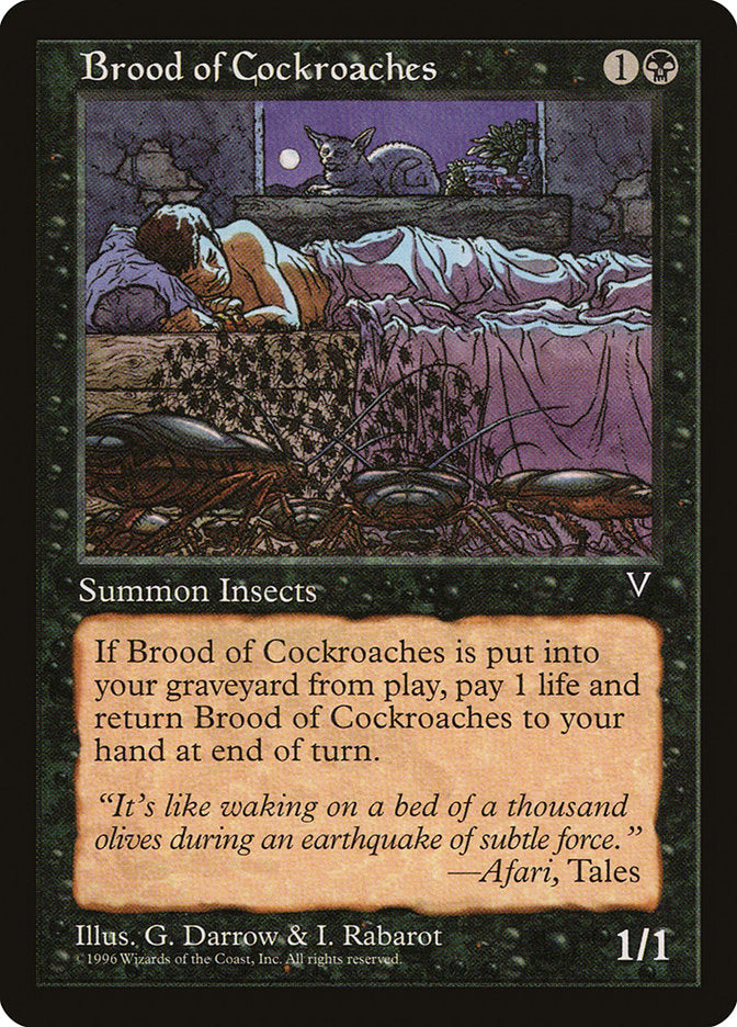 Brood of Cockroaches [Visions] | Game Master's Emporium (The New GME)