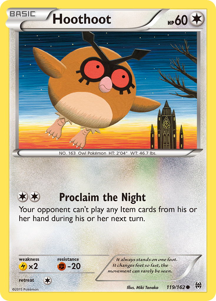 Hoothoot (119/162) [XY: BREAKthrough] | Game Master's Emporium (The New GME)