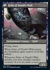 Tribute to Horobi // Echo of Death's Wail [Kamigawa: Neon Dynasty] | Game Master's Emporium (The New GME)