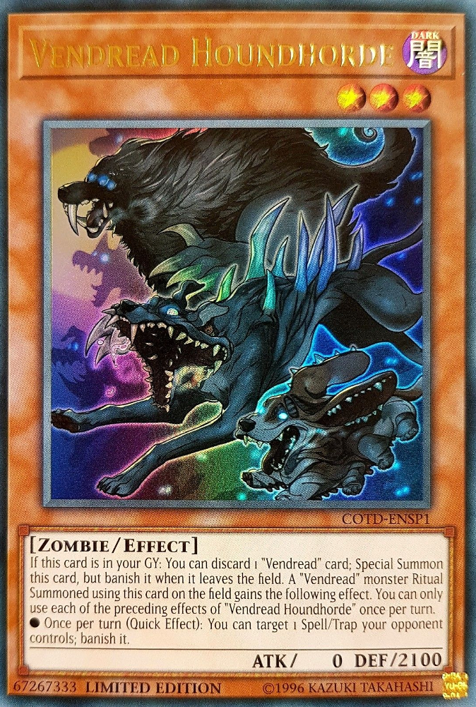 Vendread Houndhorde [COTD-ENSP1] Ultra Rare | Game Master's Emporium (The New GME)