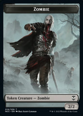 Zombie // Goat Double-Sided Token [Streets of New Capenna Commander Tokens] | Game Master's Emporium (The New GME)