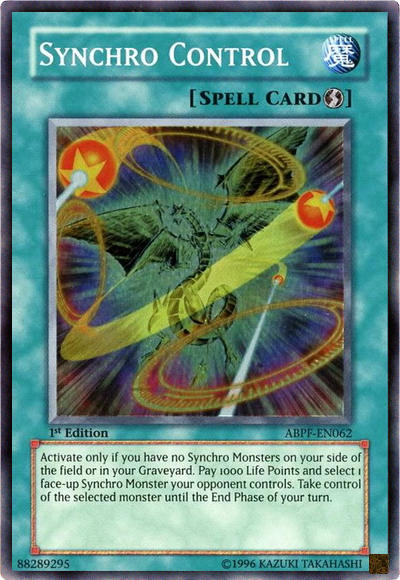 Synchro Control [ABPF-EN062] Super Rare | Game Master's Emporium (The New GME)