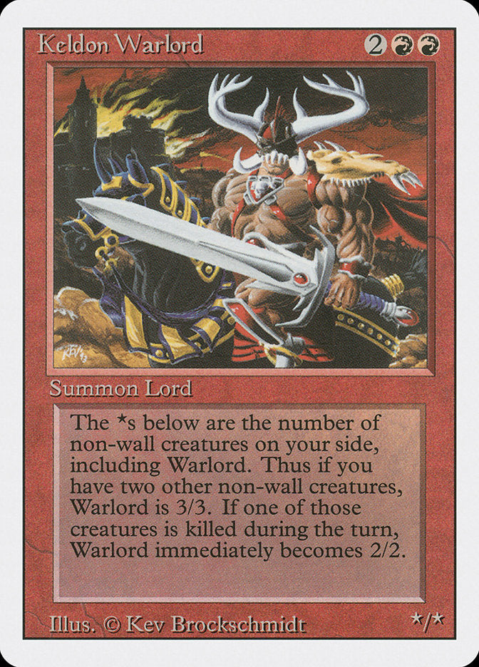 Keldon Warlord [Revised Edition] | Game Master's Emporium (The New GME)