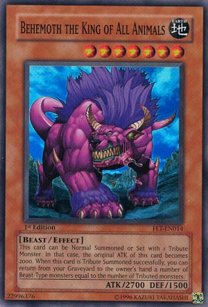 Behemoth the King of All Animals [FET-EN014] Super Rare | Game Master's Emporium (The New GME)