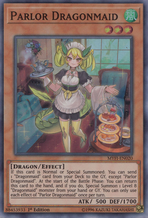 Parlor Dragonmaid [MYFI-EN020] Super Rare | Game Master's Emporium (The New GME)