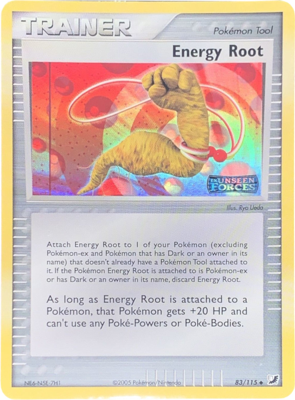 Energy Root (83/115) (Stamped) [EX: Unseen Forces] | Game Master's Emporium (The New GME)