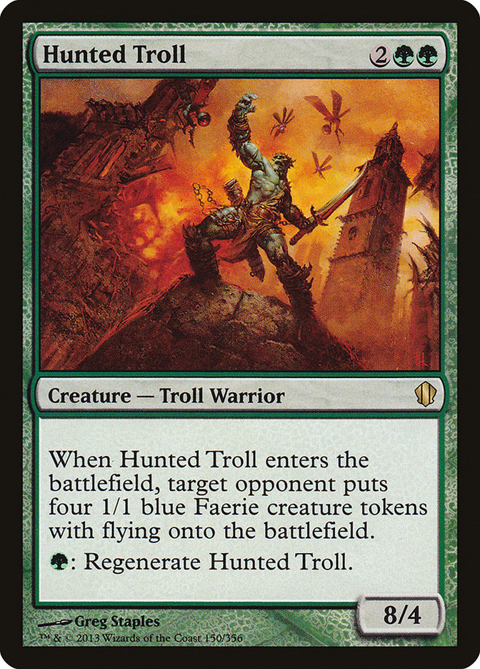 Hunted Troll [Commander 2013] | Game Master's Emporium (The New GME)