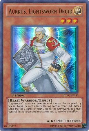 Aurkus, Lightsworn Druid [LCGX-EN250] Ultra Rare | Game Master's Emporium (The New GME)