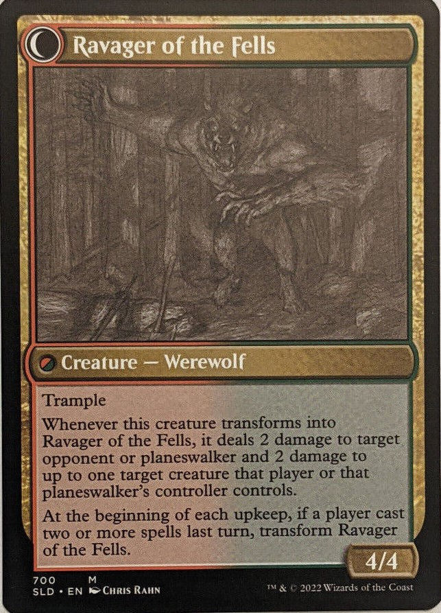 Huntmaster of the Fells // Ravager of the Fells (Sketch) [Secret Lair Drop Promos] | Game Master's Emporium (The New GME)