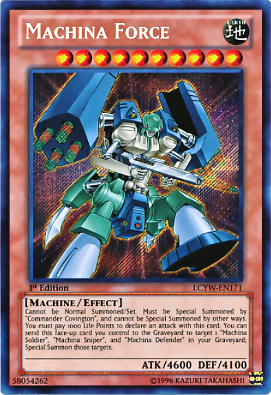 Machina Force [LCYW-EN171] Secret Rare | Game Master's Emporium (The New GME)