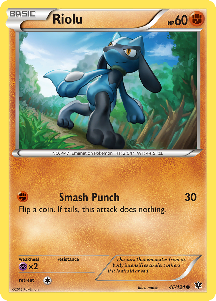 Riolu (46/124) [XY: Fates Collide] | Game Master's Emporium (The New GME)