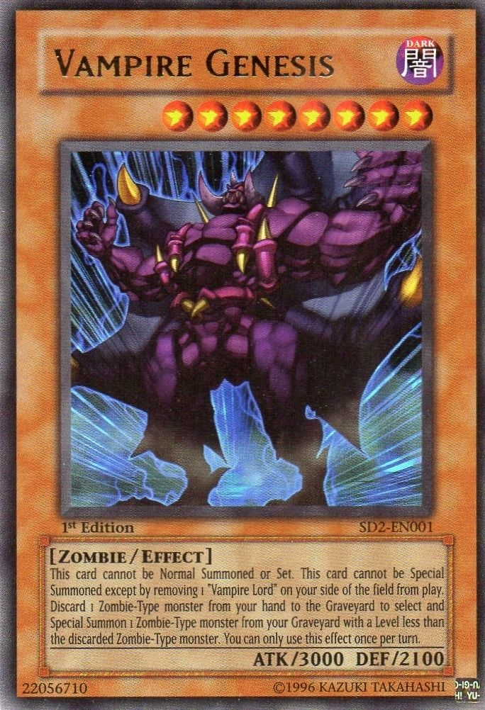 Vampire Genesis [SD2-EN001] Ultra Rare | Game Master's Emporium (The New GME)