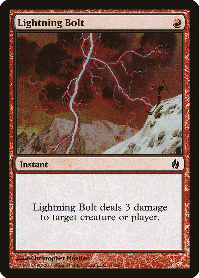 Lightning Bolt [Premium Deck Series: Fire and Lightning] | Game Master's Emporium (The New GME)