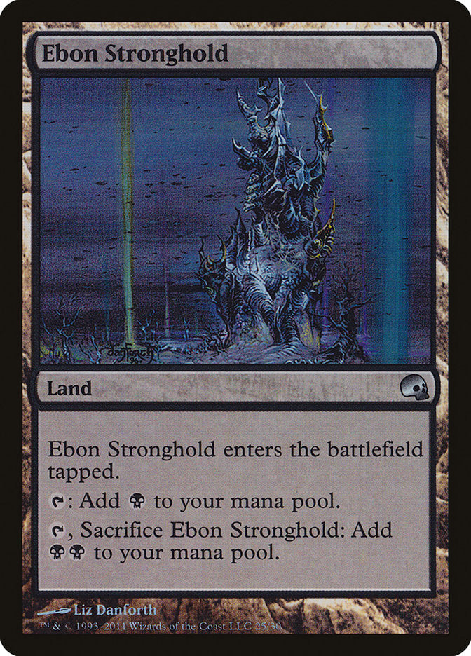 Ebon Stronghold [Premium Deck Series: Graveborn] | Game Master's Emporium (The New GME)