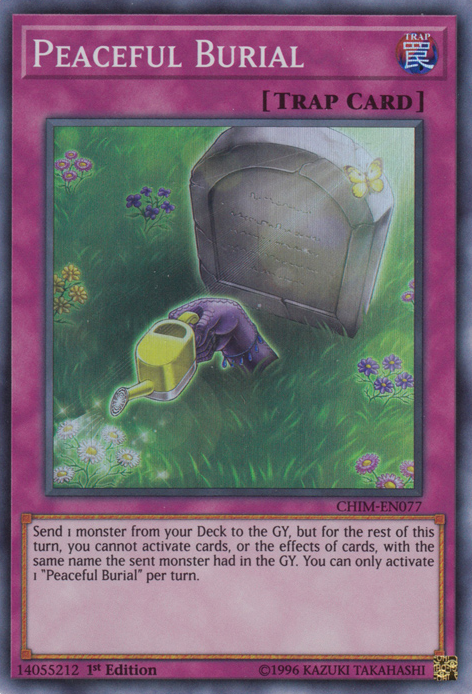 Peaceful Burial [CHIM-EN077] Super Rare | Game Master's Emporium (The New GME)