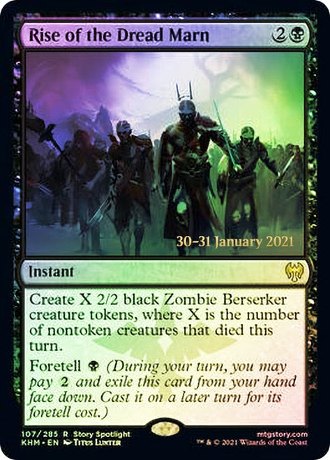 Rise of the Dread Marn [Kaldheim Prerelease Promos] | Game Master's Emporium (The New GME)