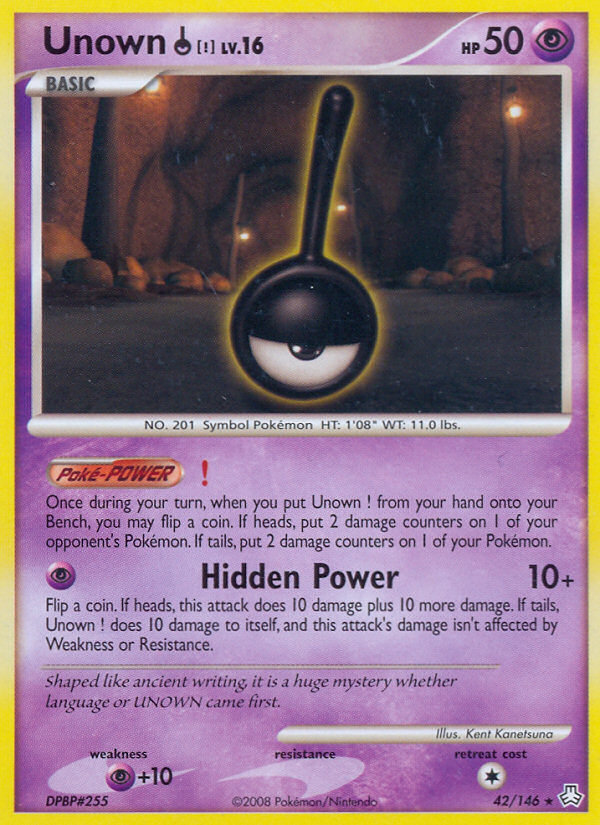 Unown ! (42/146) [Diamond & Pearl: Legends Awakened] | Game Master's Emporium (The New GME)