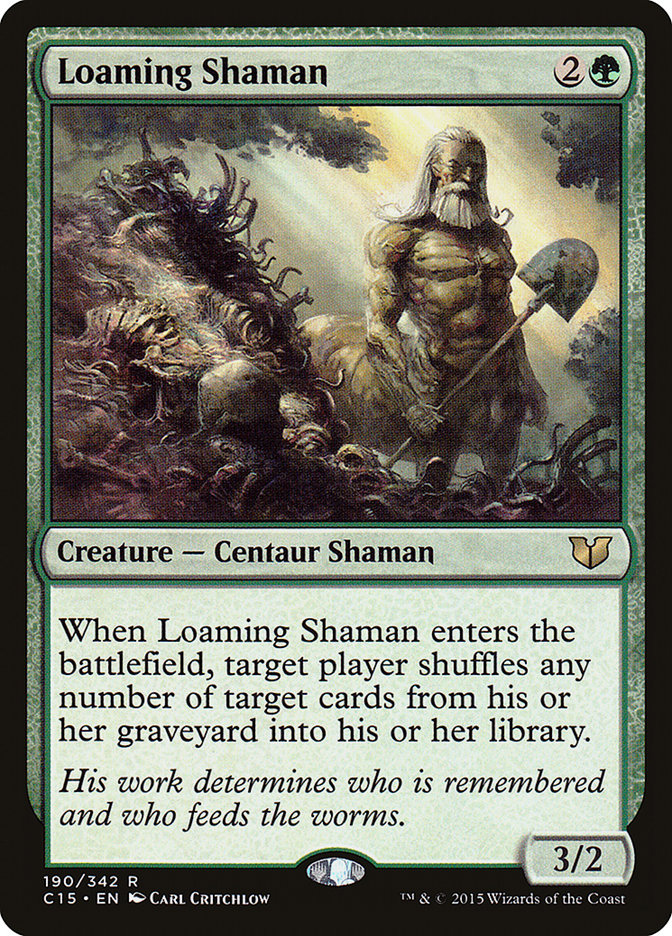 Loaming Shaman [Commander 2015] | Game Master's Emporium (The New GME)