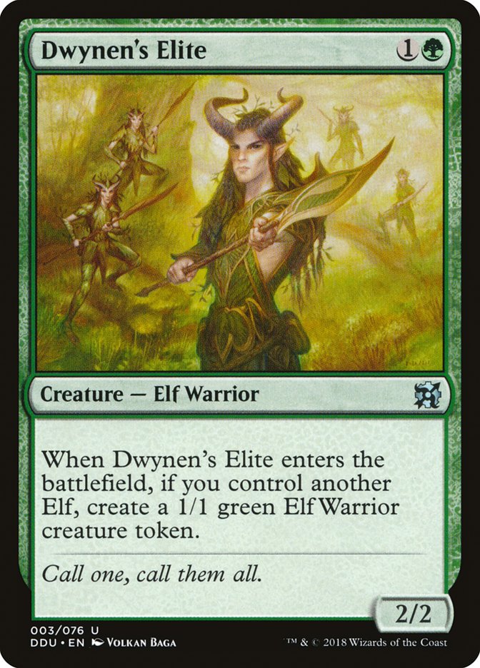 Dwynen's Elite [Duel Decks: Elves vs. Inventors] | Game Master's Emporium (The New GME)
