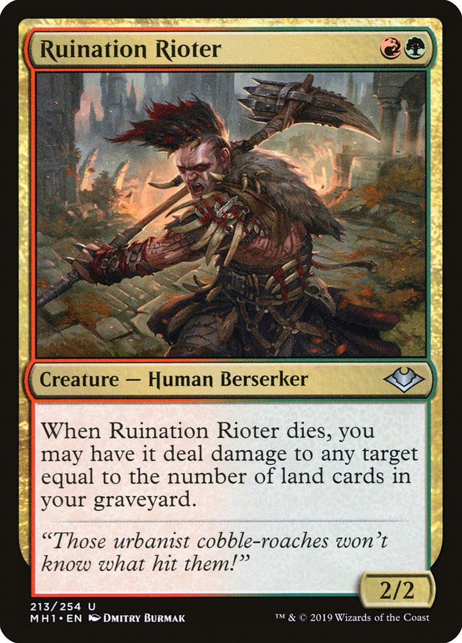 Ruination Rioter [Modern Horizons] | Game Master's Emporium (The New GME)