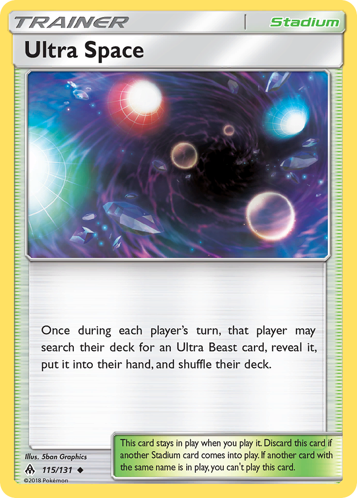 Ultra Space (115/131) [Sun & Moon: Forbidden Light] | Game Master's Emporium (The New GME)