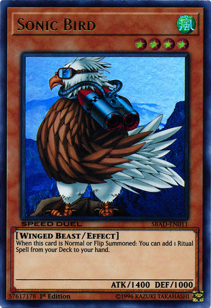 Sonic Bird [SBAD-EN011] Ultra Rare | Game Master's Emporium (The New GME)
