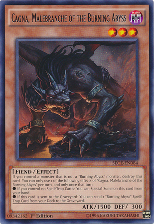 Cagna, Malebranche of the Burning Abyss [SECE-EN084] Rare | Game Master's Emporium (The New GME)