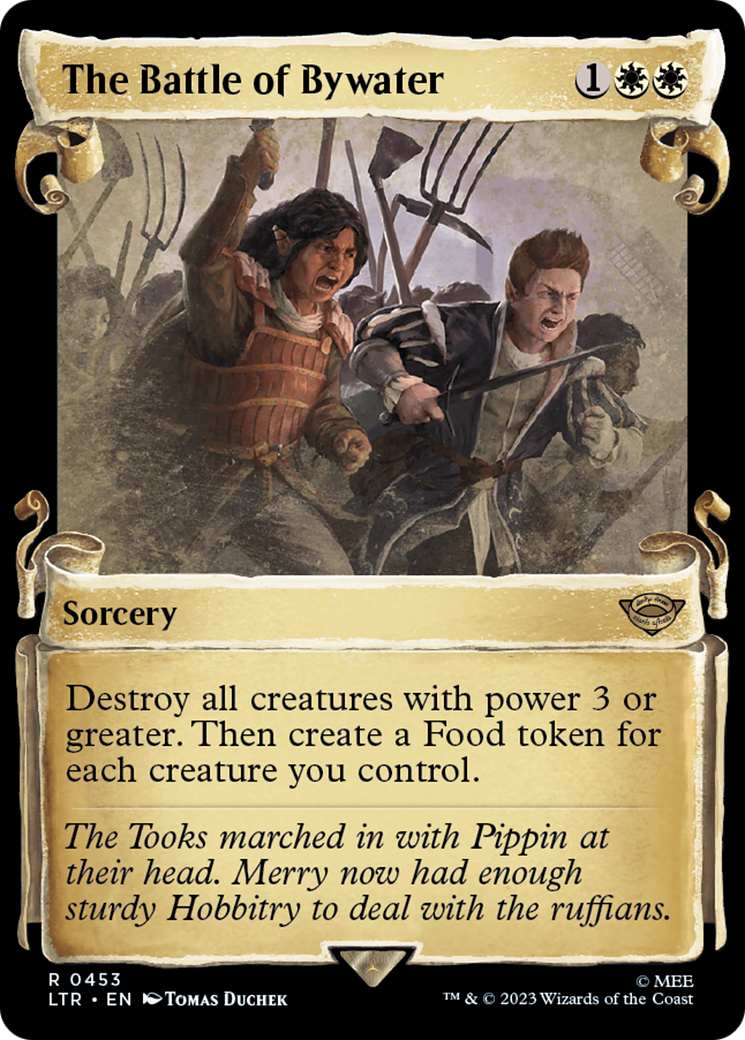 The Battle of Bywater [The Lord of the Rings: Tales of Middle-Earth Showcase Scrolls] | Game Master's Emporium (The New GME)