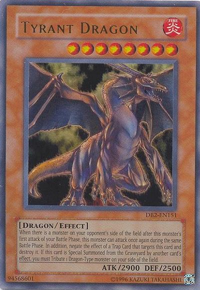 Tyrant Dragon [DB2-EN151] Ultra Rare | Game Master's Emporium (The New GME)