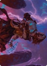 Toralf, God of Fury Art Card [Kaldheim Art Series] | Game Master's Emporium (The New GME)