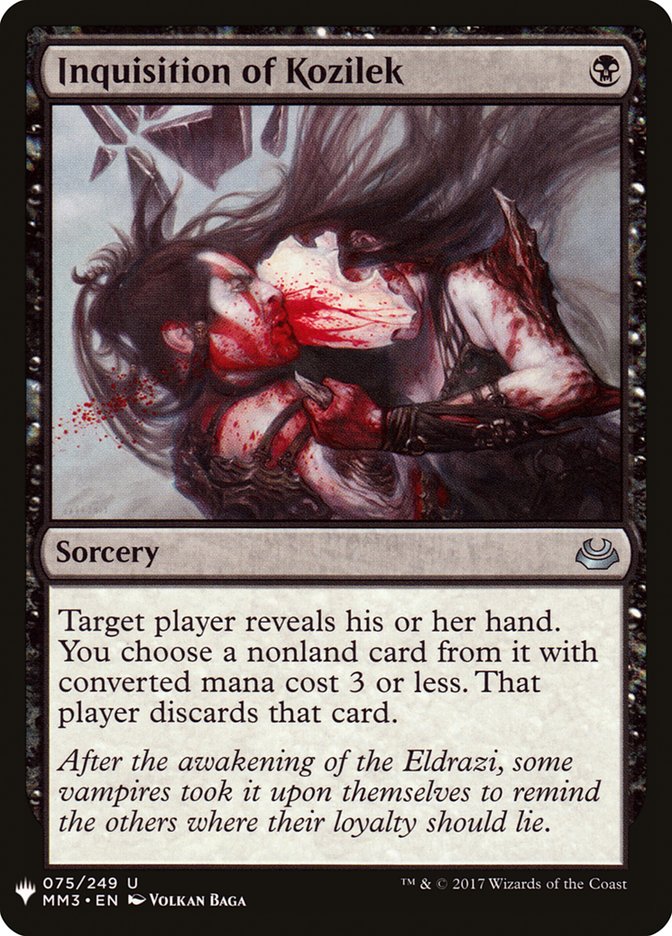 Inquisition of Kozilek [Mystery Booster] | Game Master's Emporium (The New GME)