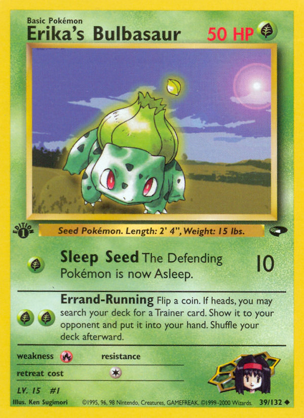 Erika's Bulbasaur (39/132) [Gym Challenge 1st Edition] | Game Master's Emporium (The New GME)