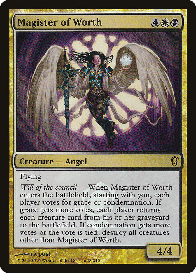 Magister of Worth (Launch) [Conspiracy Promos] | Game Master's Emporium (The New GME)