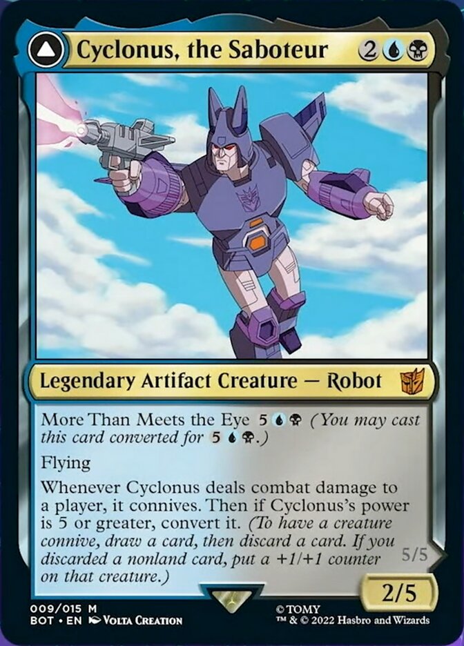 Cyclonus, the Saboteur // Cyclonus, Cybertronian Fighter [Transformers] | Game Master's Emporium (The New GME)