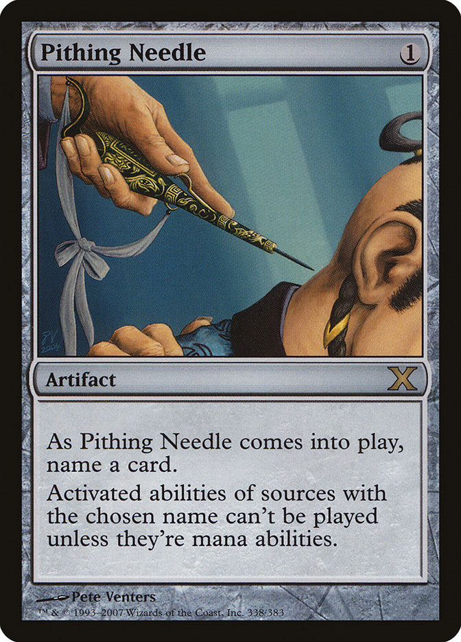 Pithing Needle [Tenth Edition] | Game Master's Emporium (The New GME)
