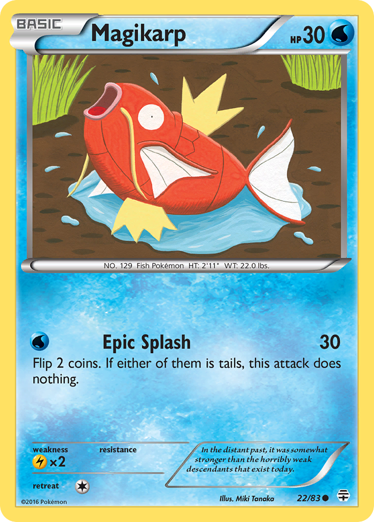 Magikarp (22/83) [XY: Generations] | Game Master's Emporium (The New GME)