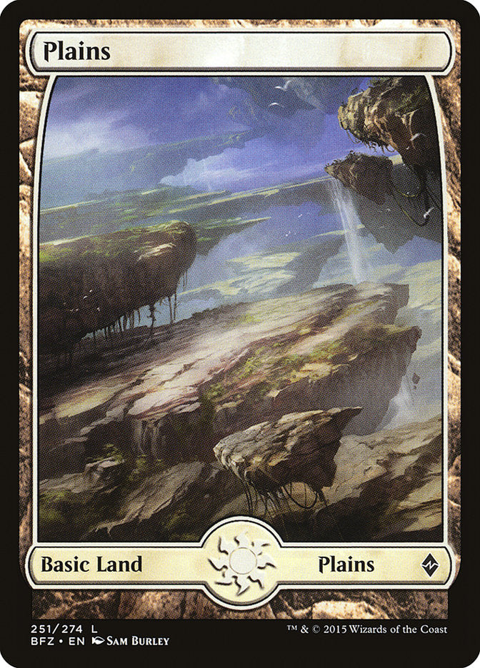 Plains (251) (Full Art) [Battle for Zendikar] | Game Master's Emporium (The New GME)