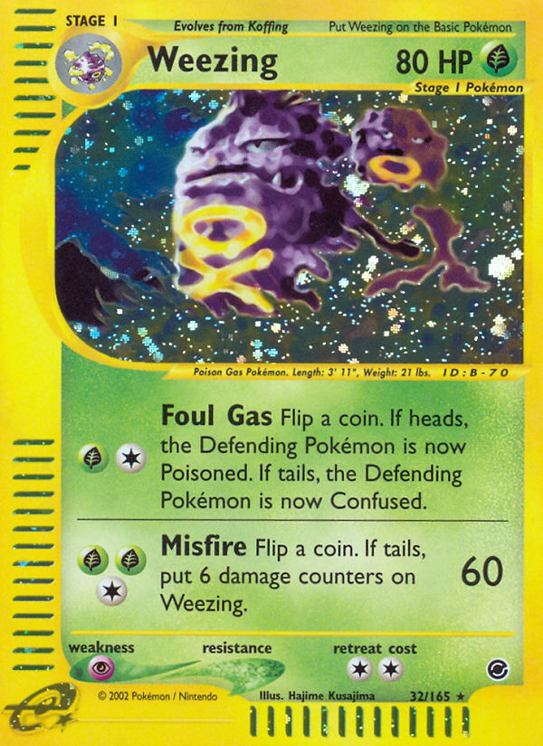 Weezing (32/165) [Expedition: Base Set] | Game Master's Emporium (The New GME)