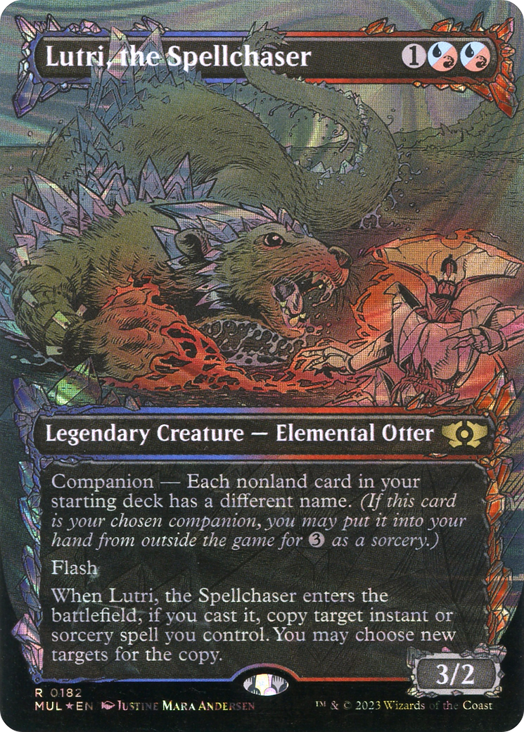Lutri, the Spellchaser (Halo Foil) [Multiverse Legends] | Game Master's Emporium (The New GME)