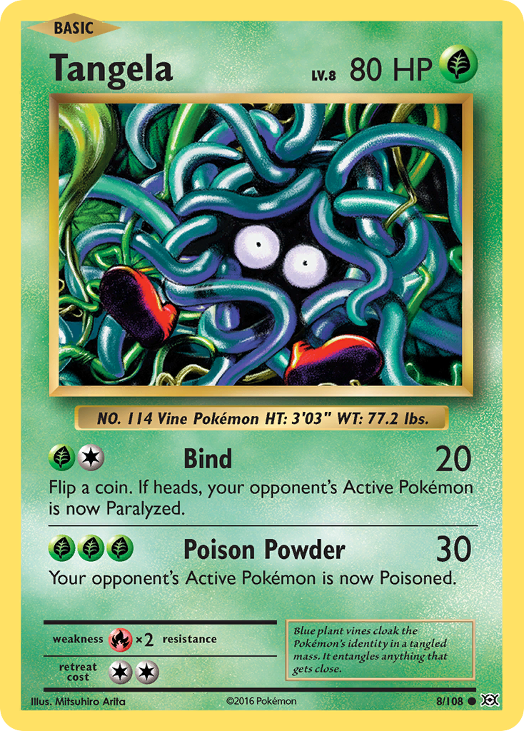 Tangela (8/108) [XY: Evolutions] | Game Master's Emporium (The New GME)