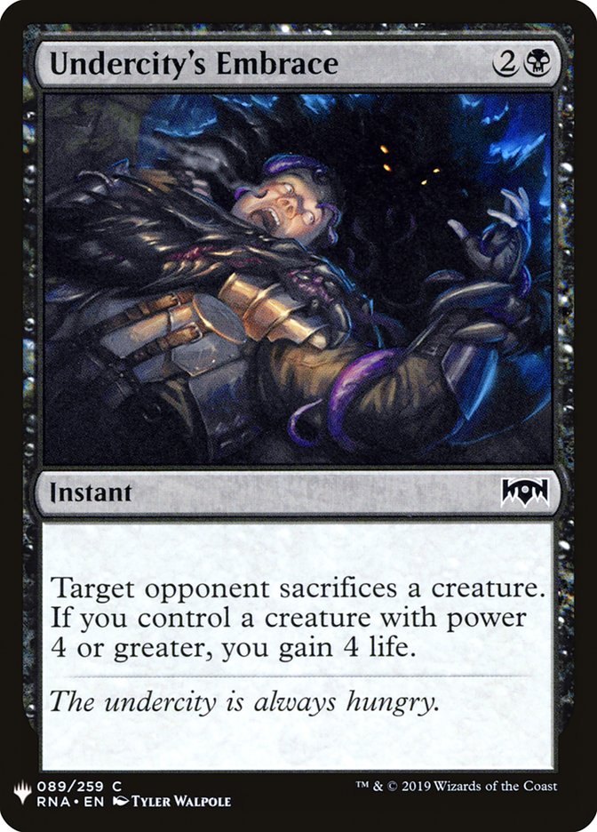 Undercity's Embrace [Mystery Booster] | Game Master's Emporium (The New GME)