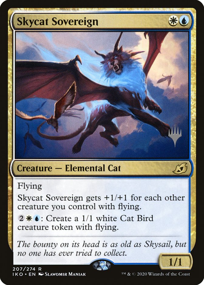 Skycat Sovereign (Promo Pack) [Ikoria: Lair of Behemoths Promos] | Game Master's Emporium (The New GME)