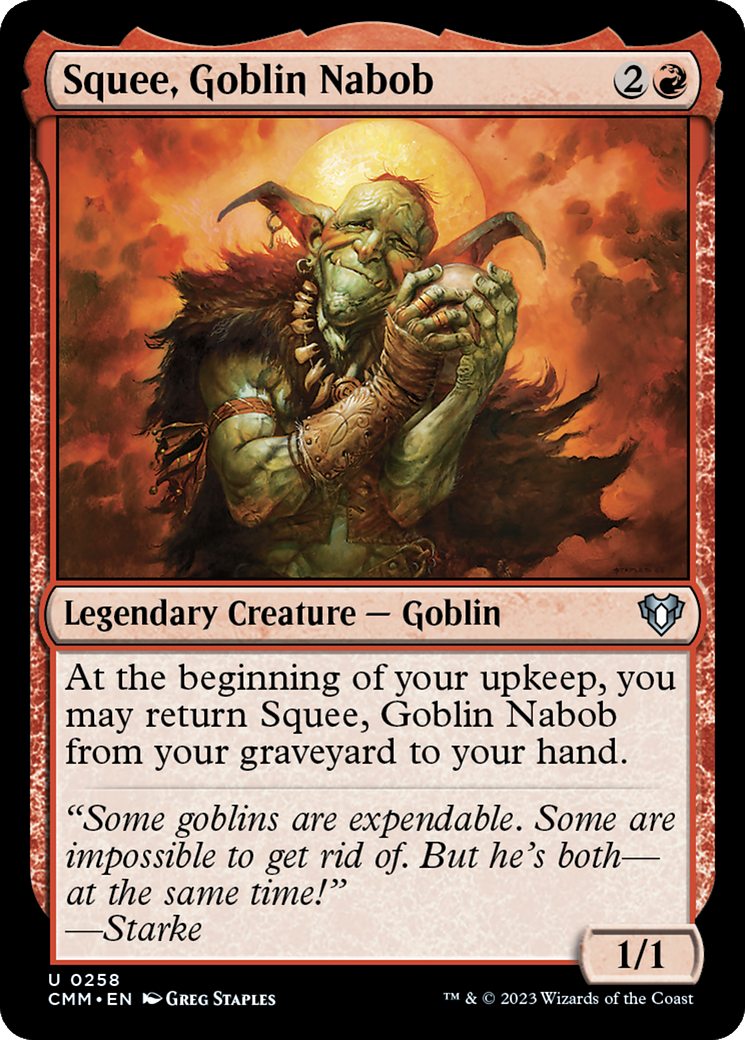 Squee, Goblin Nabob [Commander Masters] | Game Master's Emporium (The New GME)