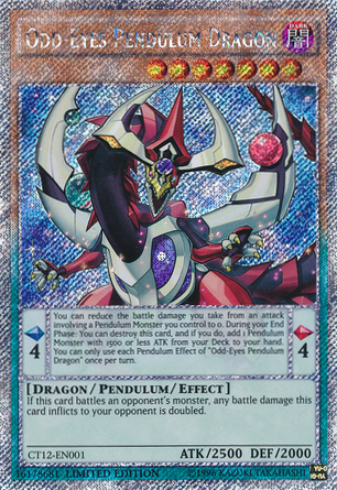 Odd-Eyes Pendulum Dragon [CT12-EN001] Secret Rare | Game Master's Emporium (The New GME)